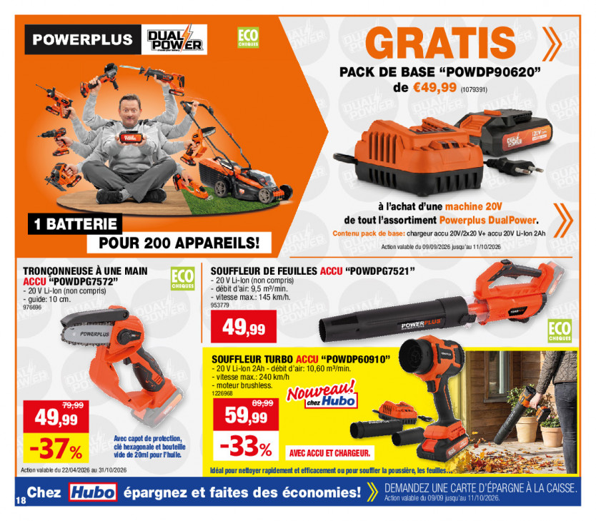 Hubo Dépliant 23.09.2026