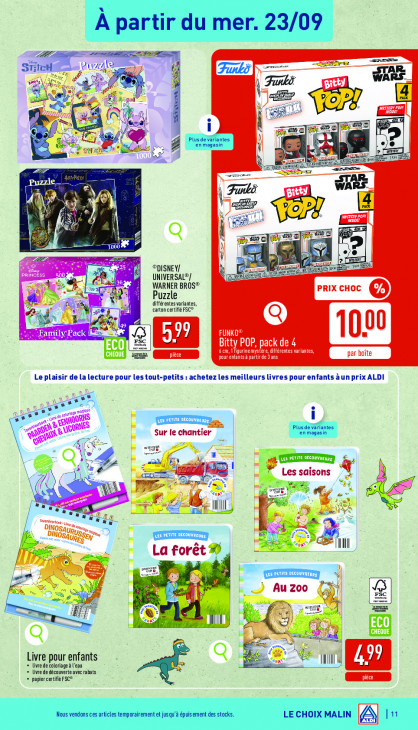 Aldi Dépliant 21.09.2026