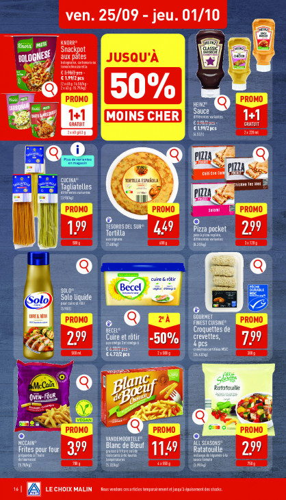 Aldi Dépliant 21.09.2026