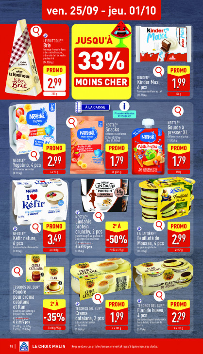 Aldi Dépliant 21.09.2026