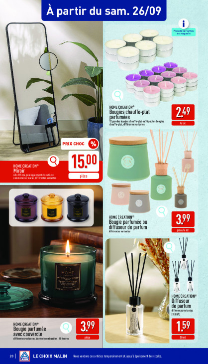 Aldi Dépliant 21.09.2026