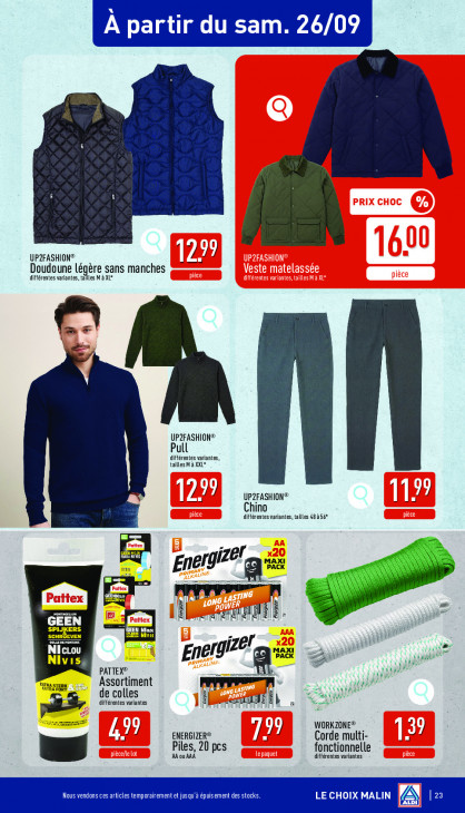 Aldi Dépliant 21.09.2026