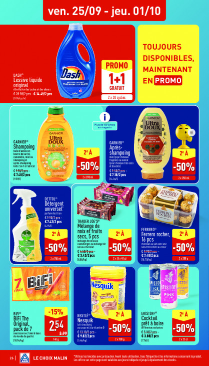 Aldi Dépliant 21.09.2026