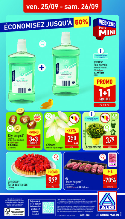 Aldi Dépliant 21.09.2026