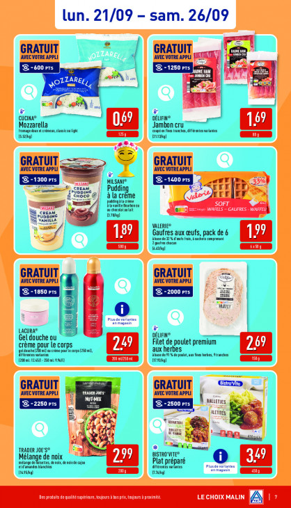 Aldi Dépliant 21.09.2026