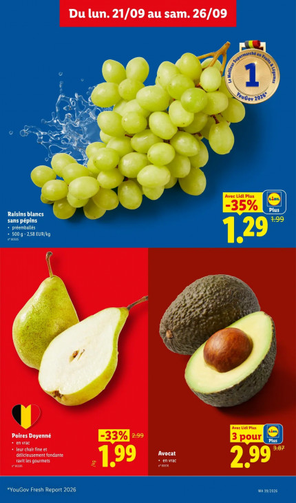 Lidl Dépliant 21.09.2026