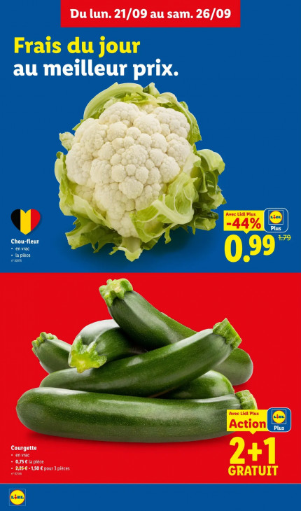 Lidl Dépliant 21.09.2026