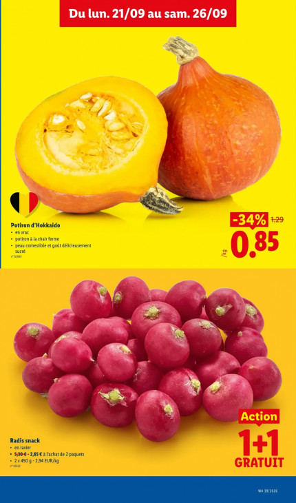 Lidl Dépliant 21.09.2026