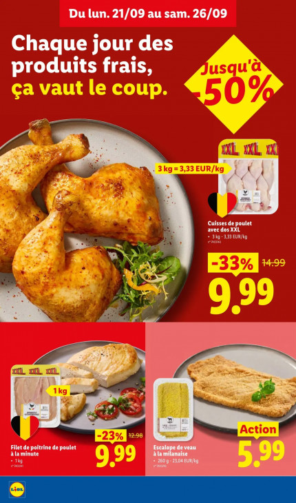 Lidl Dépliant 21.09.2026