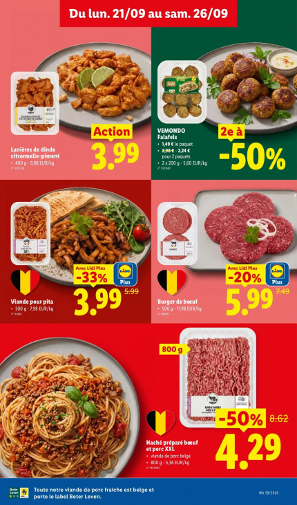 Lidl Dépliant 21.09.2026