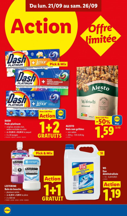Lidl Dépliant 21.09.2026