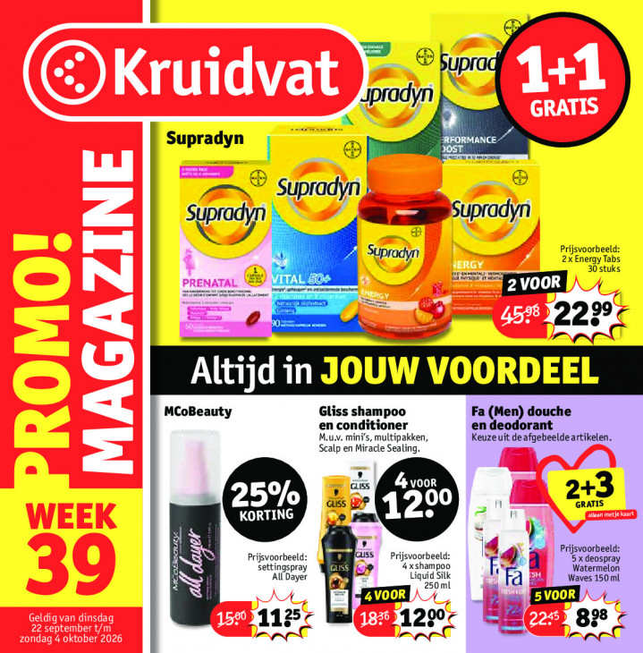 Kruidvat 21.09.26 - 04.10.26