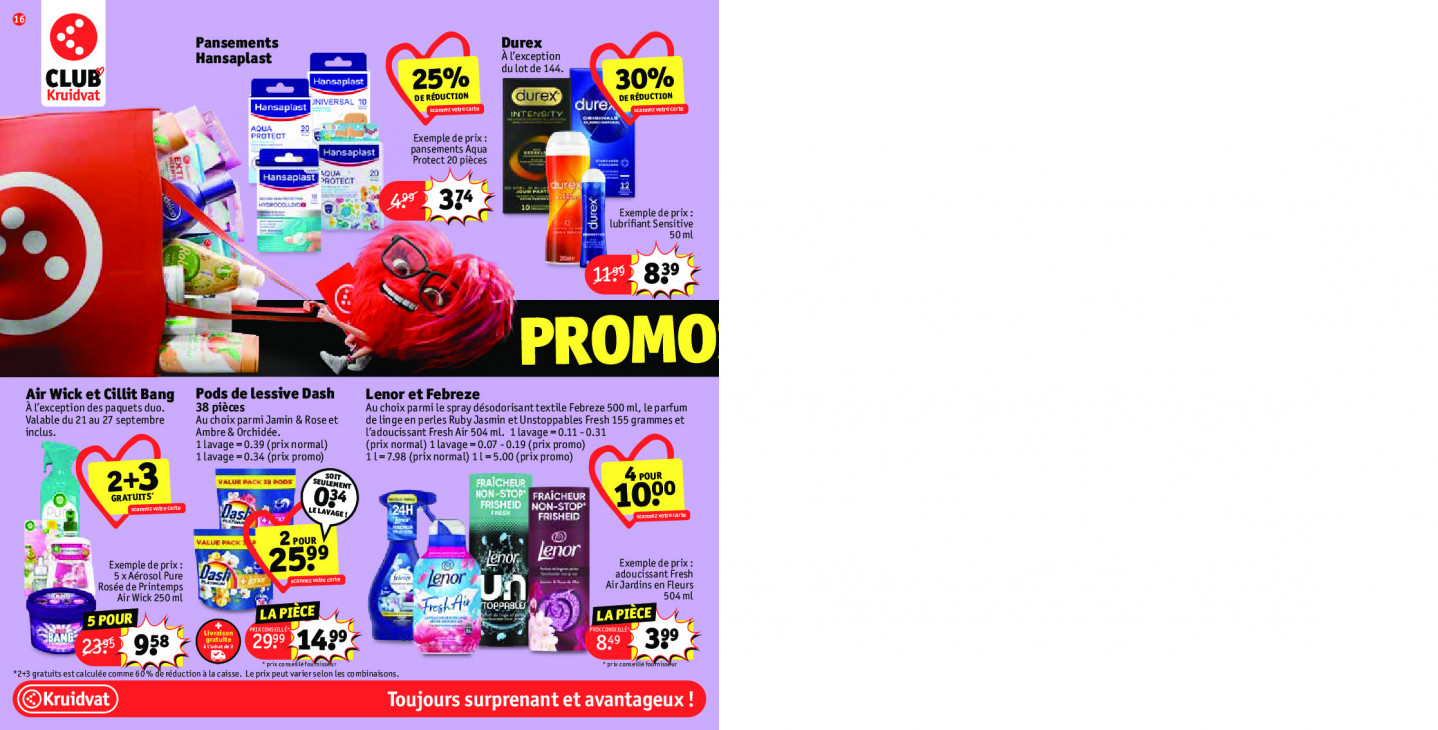 Kruidvat Dépliant 21.09.2026