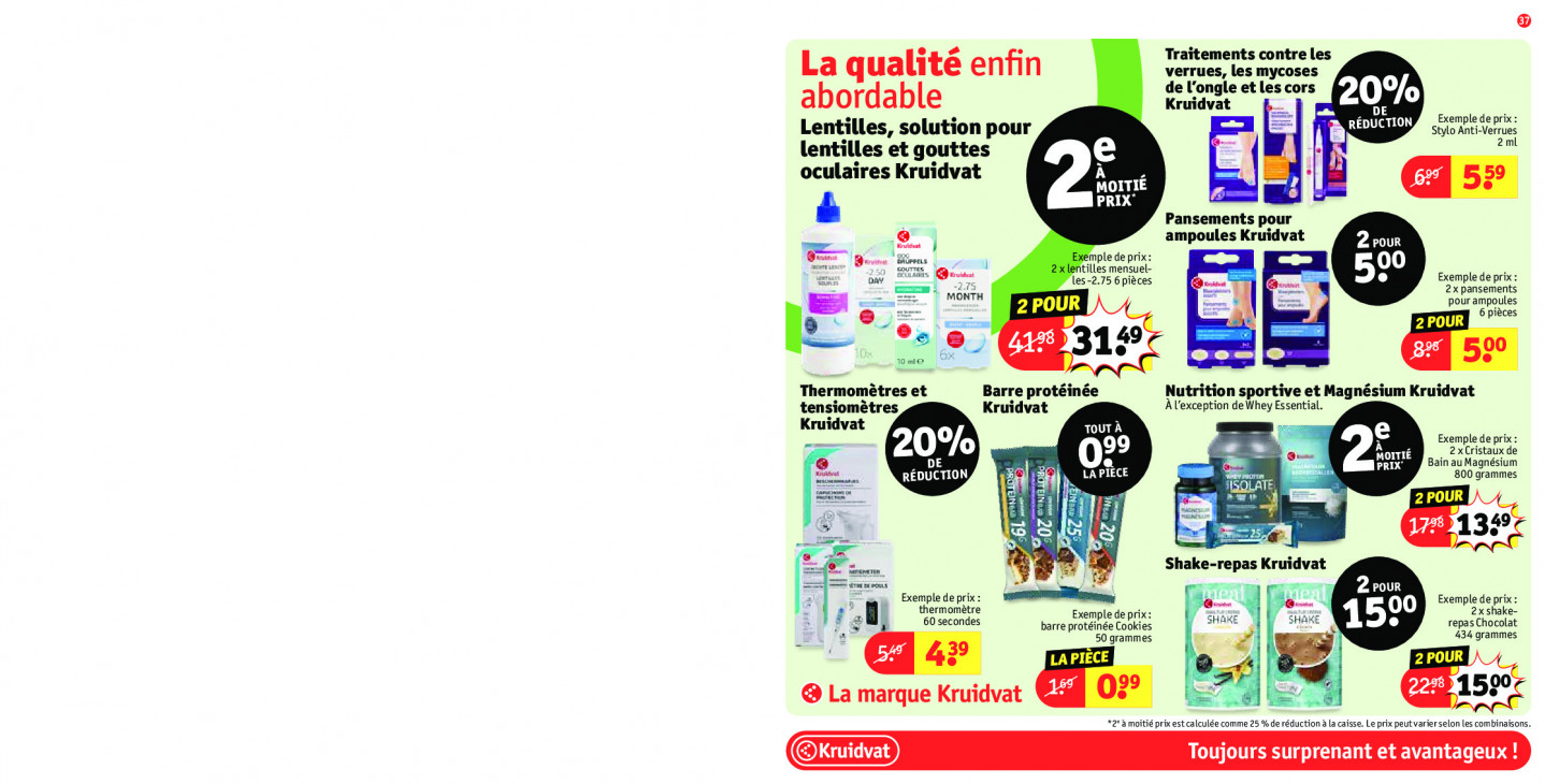 Kruidvat Dépliant 21.09.2026