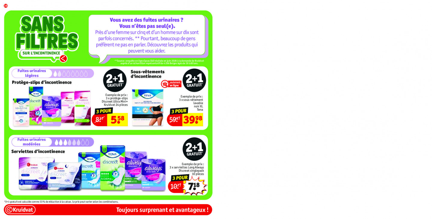 Kruidvat Dépliant 21.09.2026