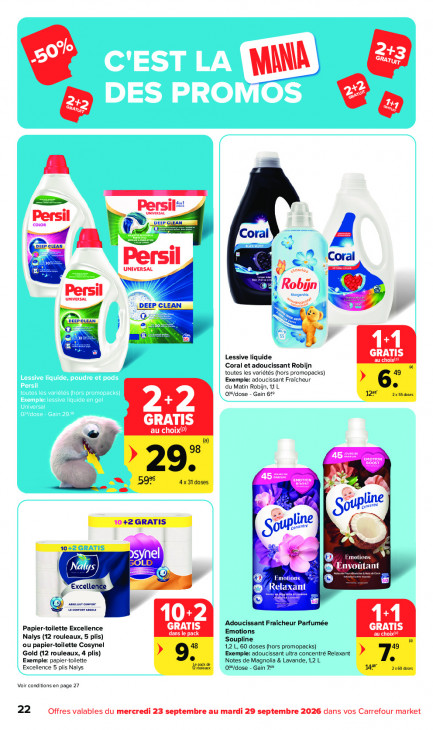 Carrefour Dépliant 23.09.2026