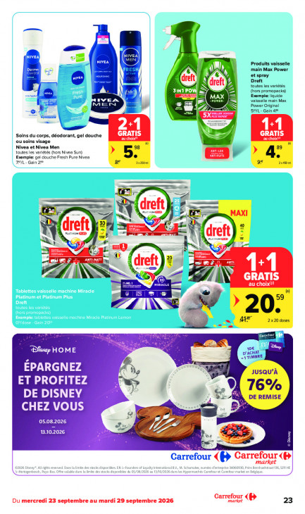 Carrefour Dépliant 23.09.2026