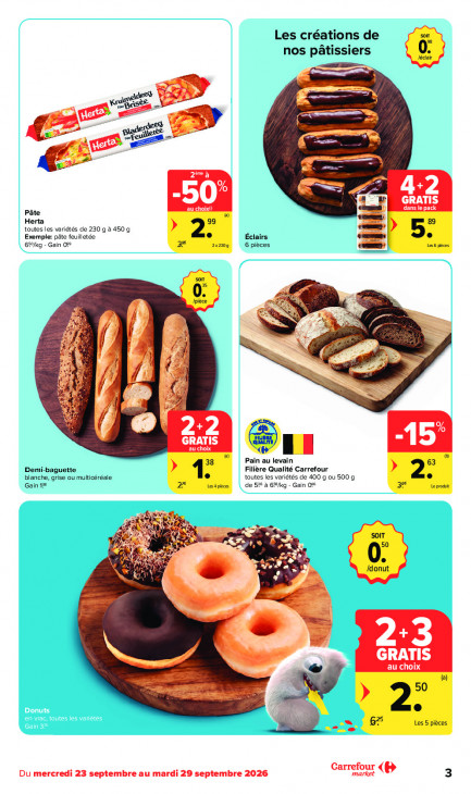 Carrefour Dépliant 23.09.2026