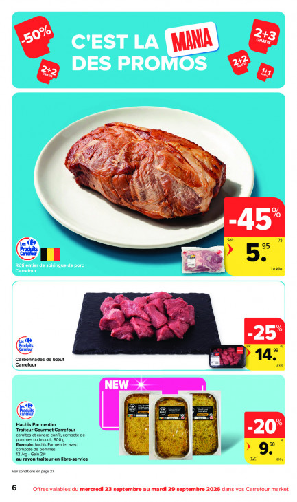 Carrefour Dépliant 23.09.2026