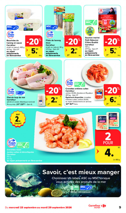 Carrefour Dépliant 23.09.2026