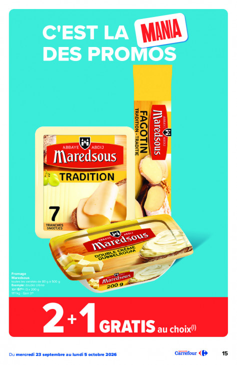 Carrefour Dépliant 23.09.2026