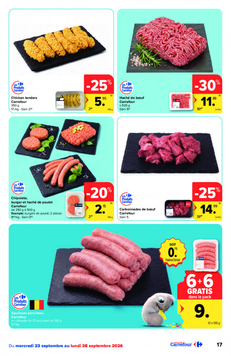 Carrefour Dépliant 23.09.2026