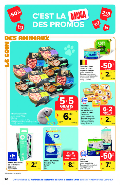 Carrefour Dépliant 23.09.2026