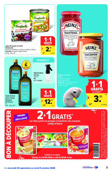 Carrefour Dépliant 23.09.2026