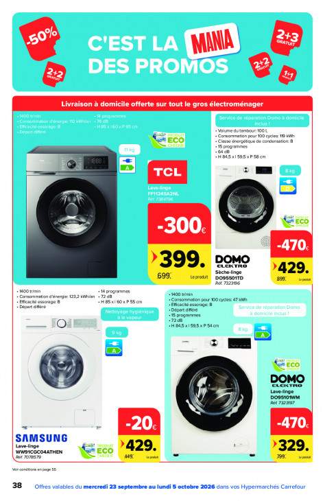 Carrefour Dépliant 23.09.2026