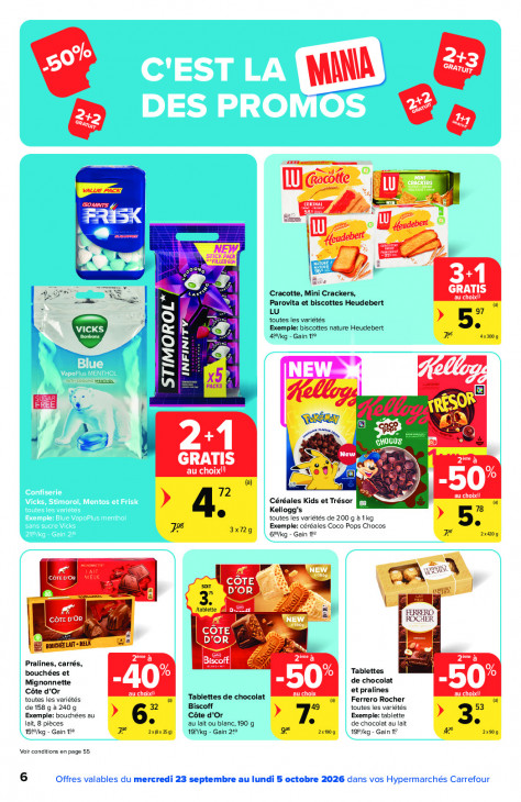 Carrefour Dépliant 23.09.2026