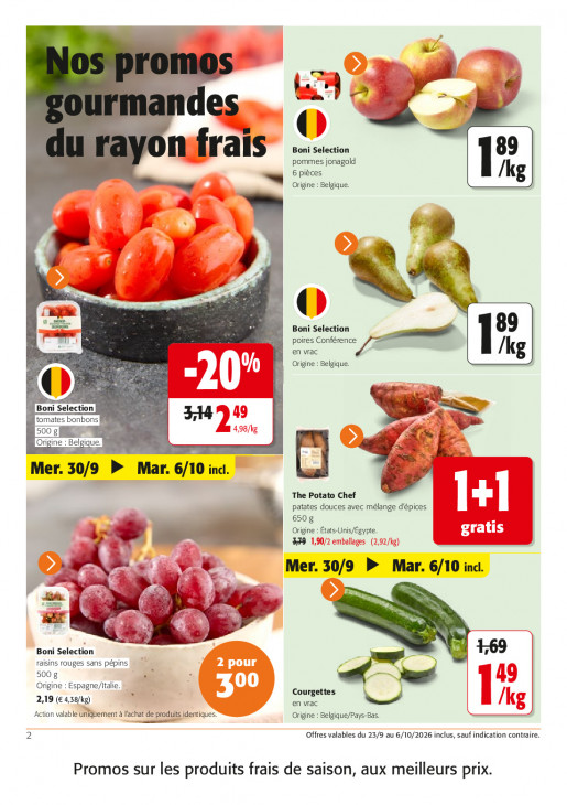 Colruyt Dépliant 23.09.2026