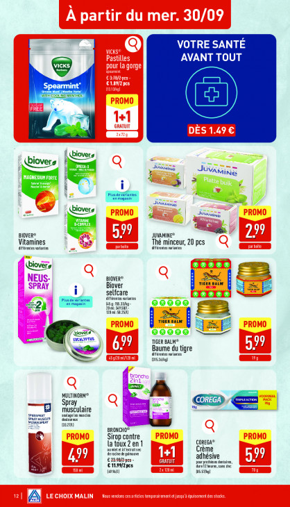 Aldi Dépliant 28.09.2026