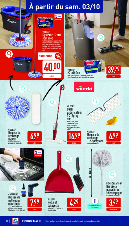 Aldi Dépliant 28.09.2026