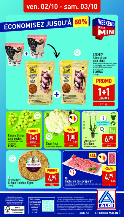 Aldi Dépliant 28.09.2026
