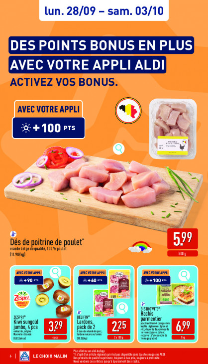 Aldi Dépliant 28.09.2026