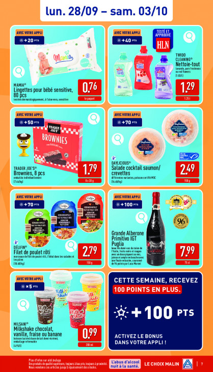 Aldi Dépliant 28.09.2026