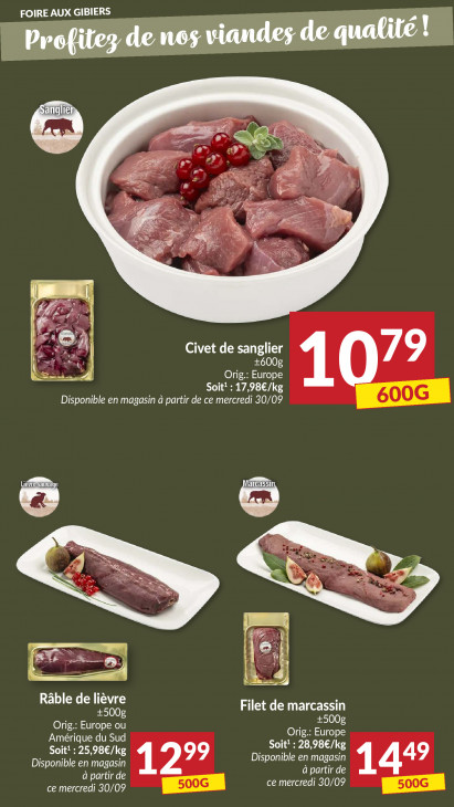 Intermarché Dépliant 29.09.2026