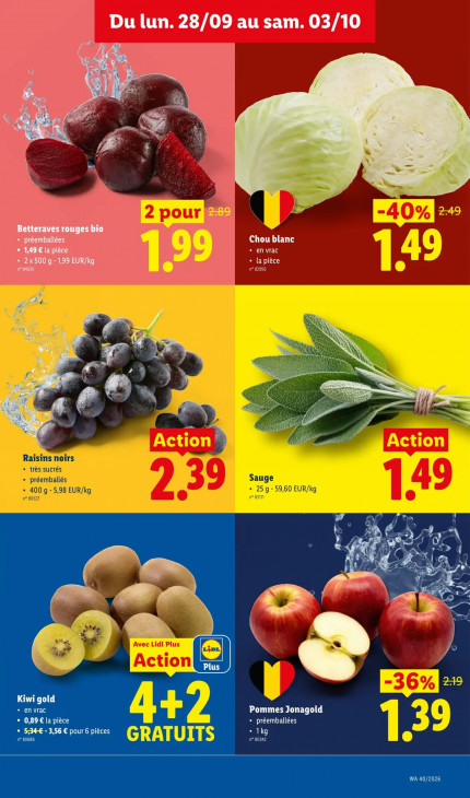 Lidl Dépliant 28.09.2026