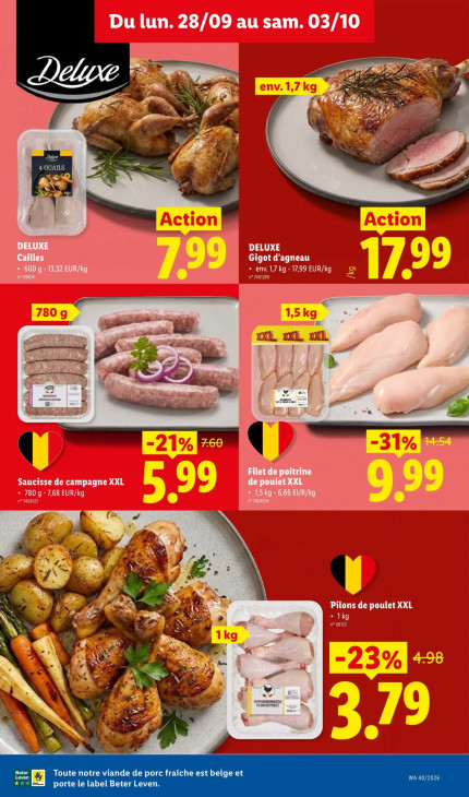 Lidl Dépliant 28.09.2026