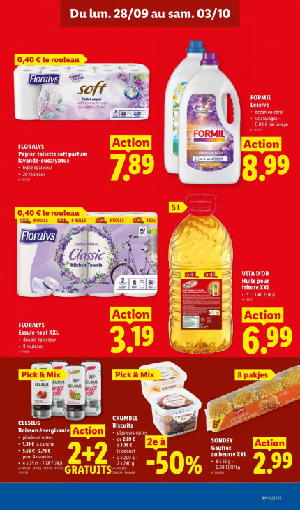 Lidl Dépliant 28.09.2026