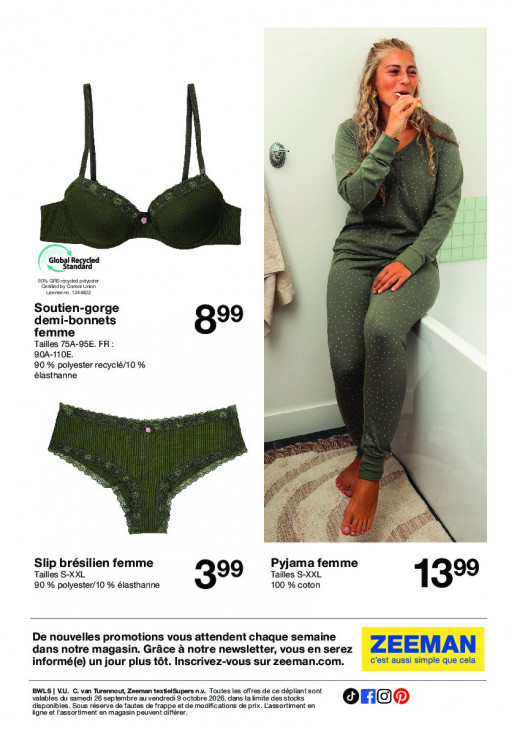 Zeeman Dépliant 26.09.2026