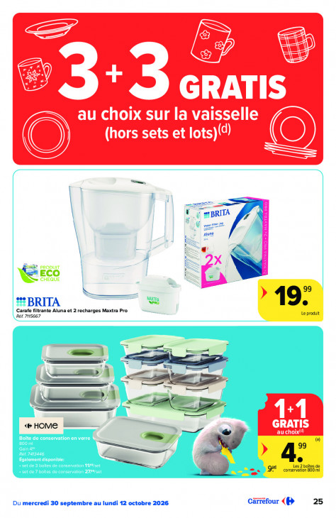 Carrefour Dépliant 30.09.2026