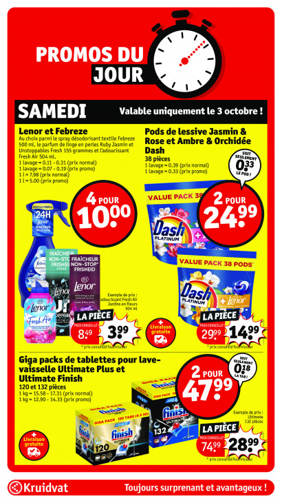 Kruidvat Dépliant 28.09.2026