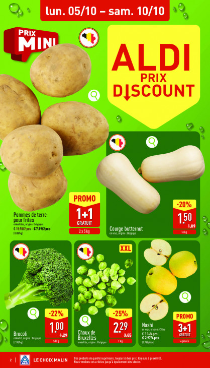 Aldi Dépliant 05.10.2026
