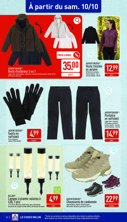 Aldi Dépliant 05.10.2026