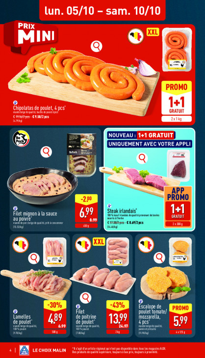 Aldi Dépliant 05.10.2026