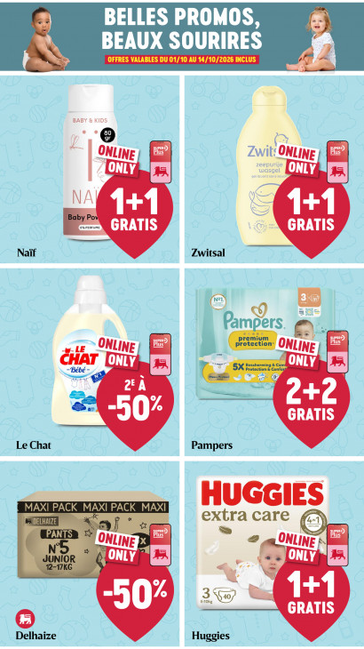 Delhaize Dépliant 01.10.2026