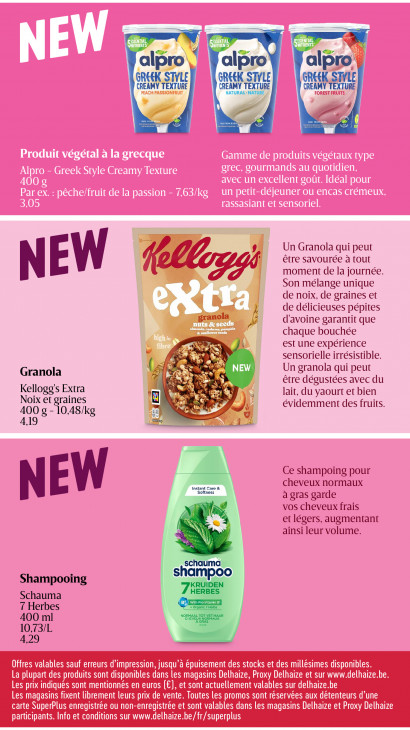 Delhaize Dépliant 01.10.2026
