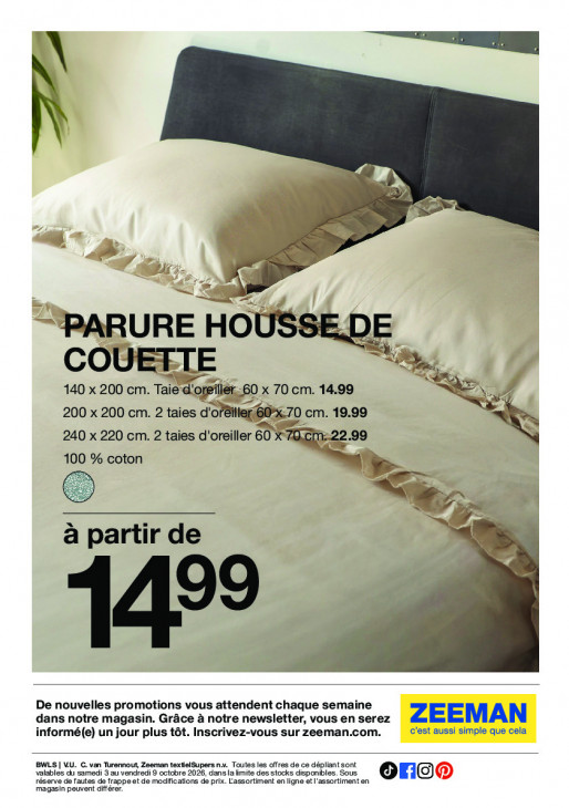 Zeeman Dépliant 03.10.2026