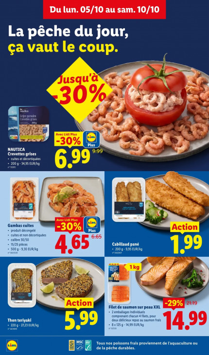 Lidl Dépliant 05.10.2026